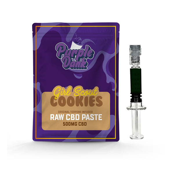Purple Dank 1000mg CBD Raw Paste with Natural Terpenes - Girl Scout Cookies