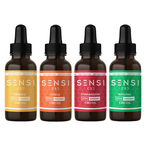 Sensi CBD 5000mg CBD Broad-Spectrum Tincture Oil 30ml