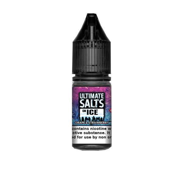 10mg Ultimate Puff Salts On Ice 10ml Flavoured Nic Salts (50VG/50PG)