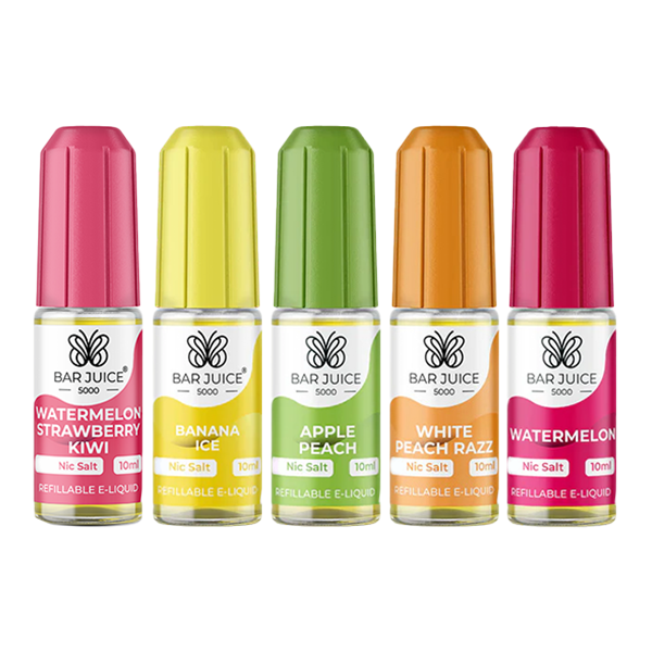 20mg Bar Juice 5000 Nic Salts 10ml (40VG/60PG) - Vapril Special Offer!