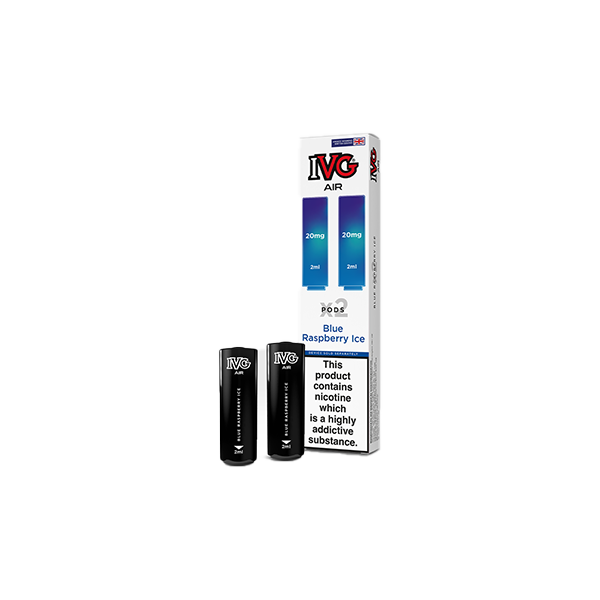 20mg I VG Air Prefilled Pods 2ml 1200 Puffs - 2 Pcs