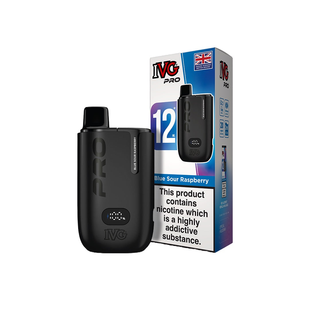 20mg I VG Pro 12 Prefilled Pod Vape Kit 10000 Puffs