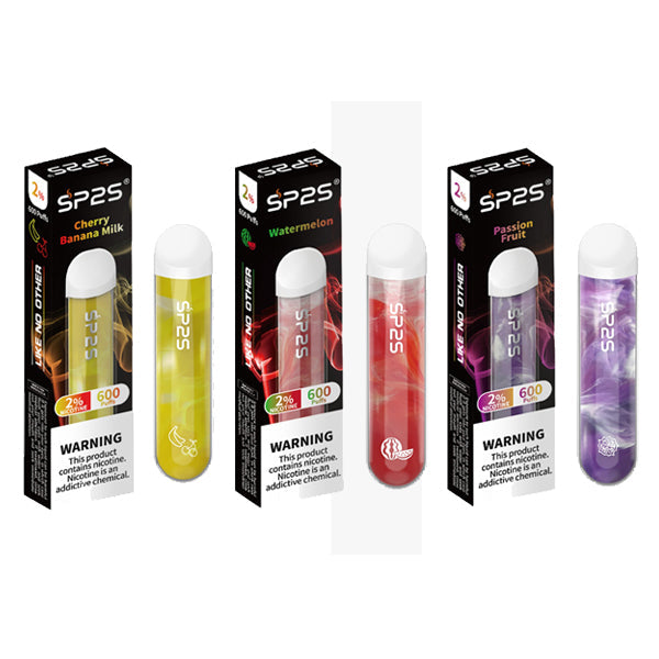 20mg SP2S Disposable Vape Device 600 Puffs