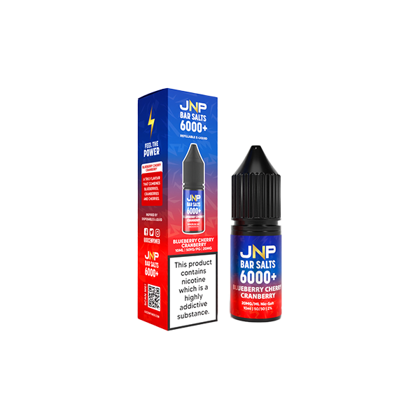 20mg JNP 6000+ Bar Salts 10ml (50VG/50PG)