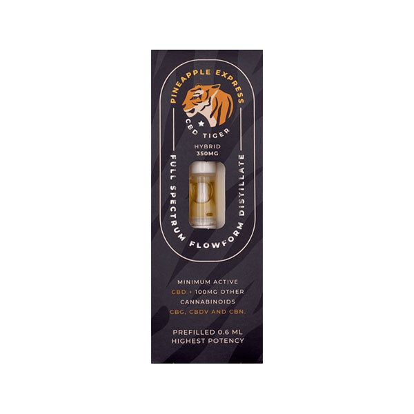 CBD Tiger 350mg Full Spectrum CBD Flowform Vape Cartridge