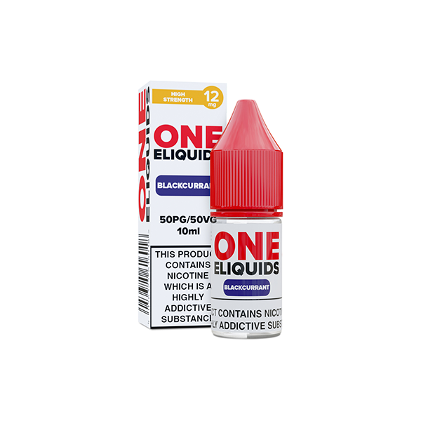 12mg One E-Liquids Flavoured Nic Shot 10ml (50VG/50PG)