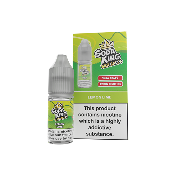 Soda King Bar SALTS 20mg Nic Salts 10ml - (50VG/50PG)