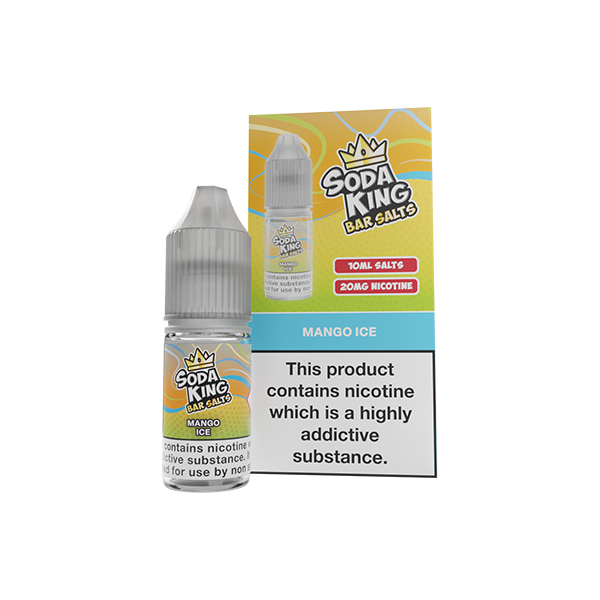 Soda King Bar SALTS 20mg Nic Salts 10ml - (50VG/50PG)