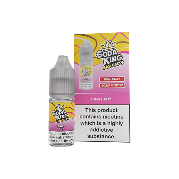 Soda King Bar SALTS 20mg Nic Salts 10ml - (50VG/50PG)