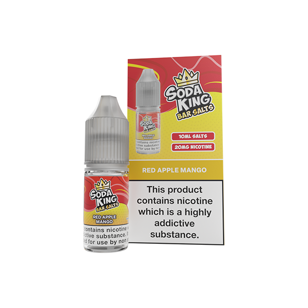 Soda King Bar SALTS 20mg Nic Salts 10ml - (50VG/50PG)