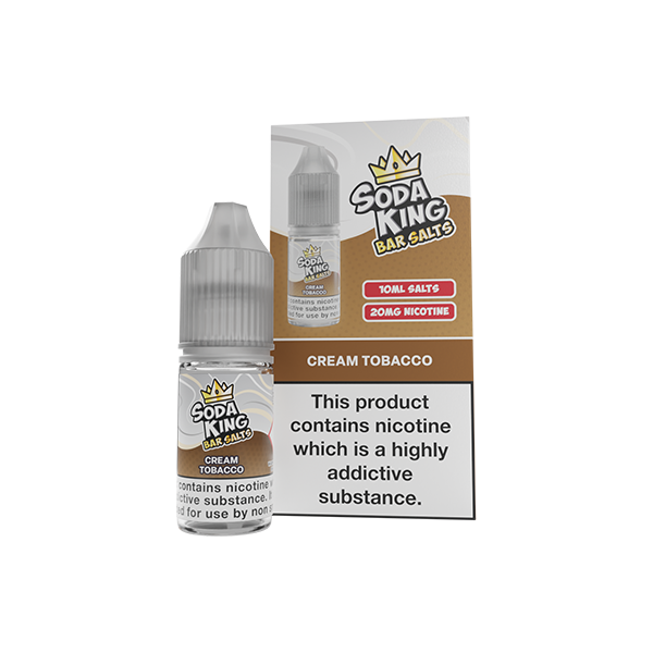 Soda King Bar SALTS 20mg Nic Salts 10ml - (50VG/50PG)