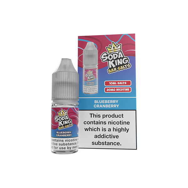 Soda King Bar SALTS 20mg Nic Salts 10ml - (50VG/50PG)