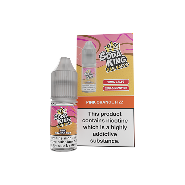 Soda King Bar SALTS 20mg Nic Salts 10ml - (50VG/50PG)