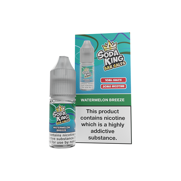 Soda King Bar SALTS 20mg Nic Salts 10ml - (50VG/50PG)