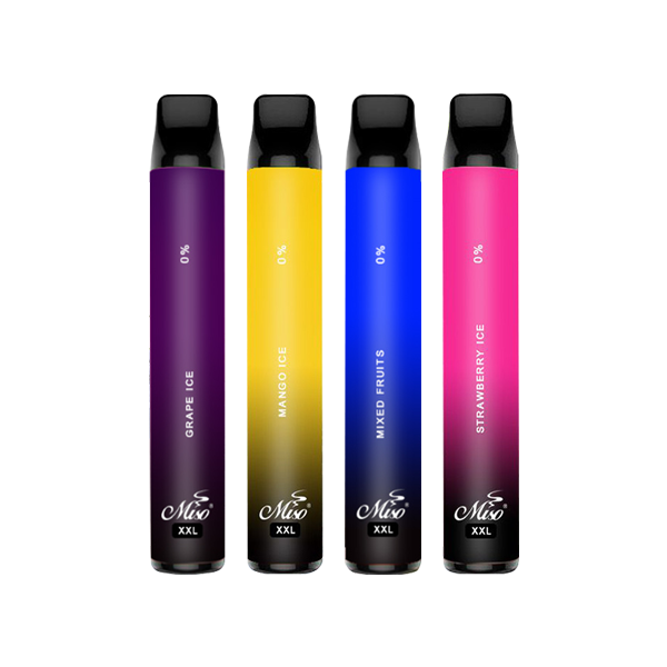 0mg Miso XXL Disposable Vape Device 2200 Puffs