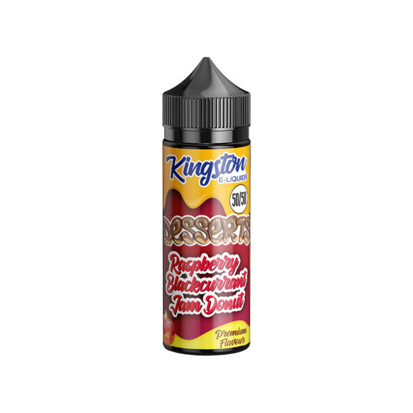 Kingston Desserts 120ml Shortfill 0mg (50VG/50PG)