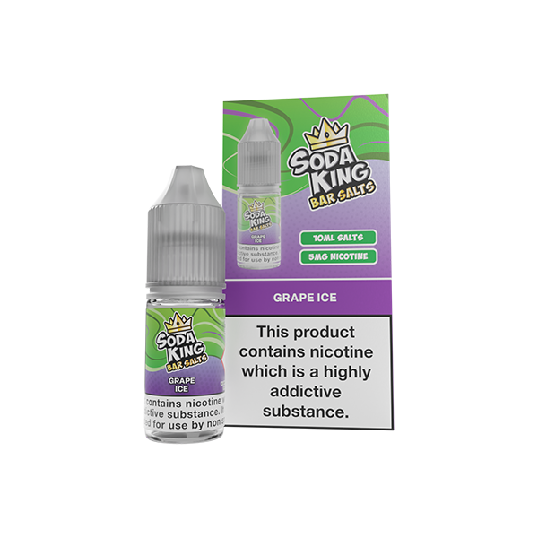 Soda King Bar SALTS 5mg Nic Salts 10ml - (50VG/50PG)