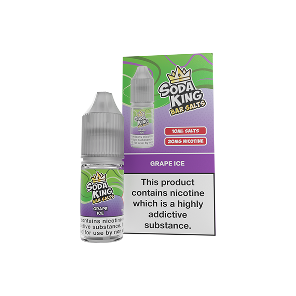 Soda King Bar SALTS 20mg Nic Salts 10ml - (50VG/50PG)