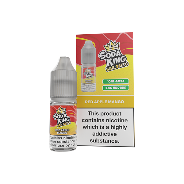 Soda King Bar SALTS 5mg Nic Salts 10ml - (50VG/50PG)