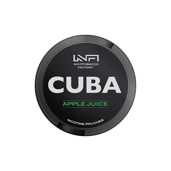 43mg CUBA Black Nicotine Pouches - 25 Pouches