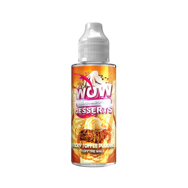 Wow That's What I Call Desserts 100ml Shortfill 0mg (70VG/30PG)