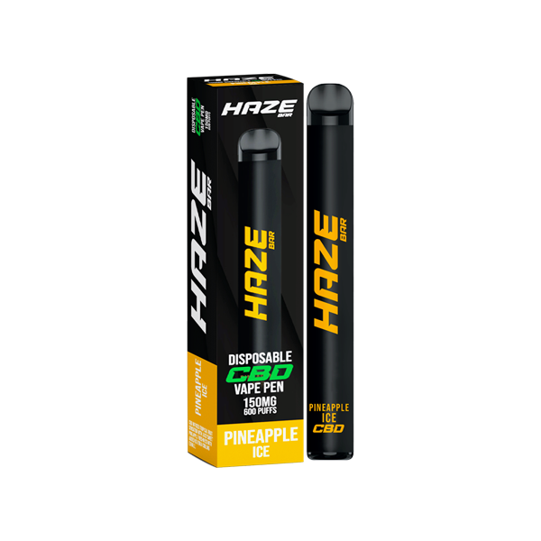 Haze Bar 150mg CBD Disposable Vape Device 600 Puffs