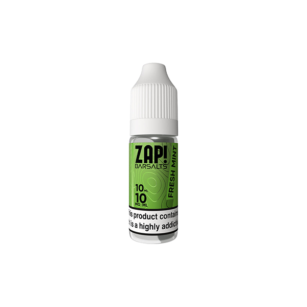 10mg ZAP! Bar Salts Nic Salt 10ml (50VG/50PG)