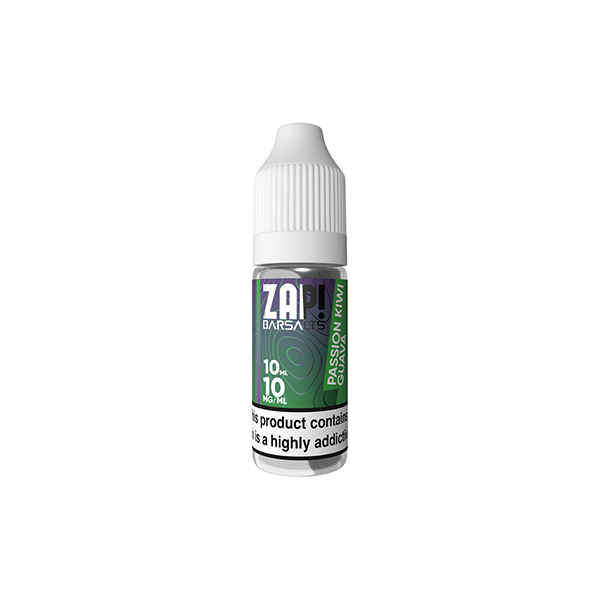 10mg ZAP! Bar Salts Nic Salt 10ml (50VG/50PG)