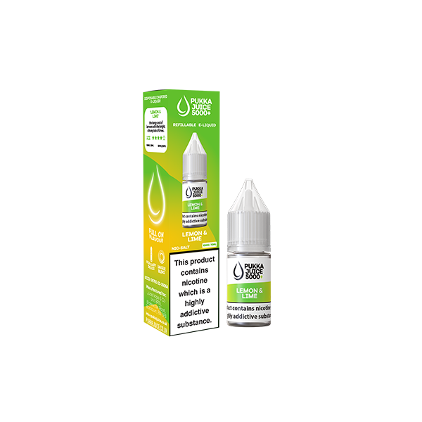 20mg Pukka Juice 5000+ 10ml Nic Salt (50VG/50PG)