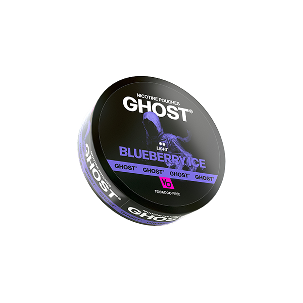 6mg Ghost Light Nicotine Pouches - 20 Pouches