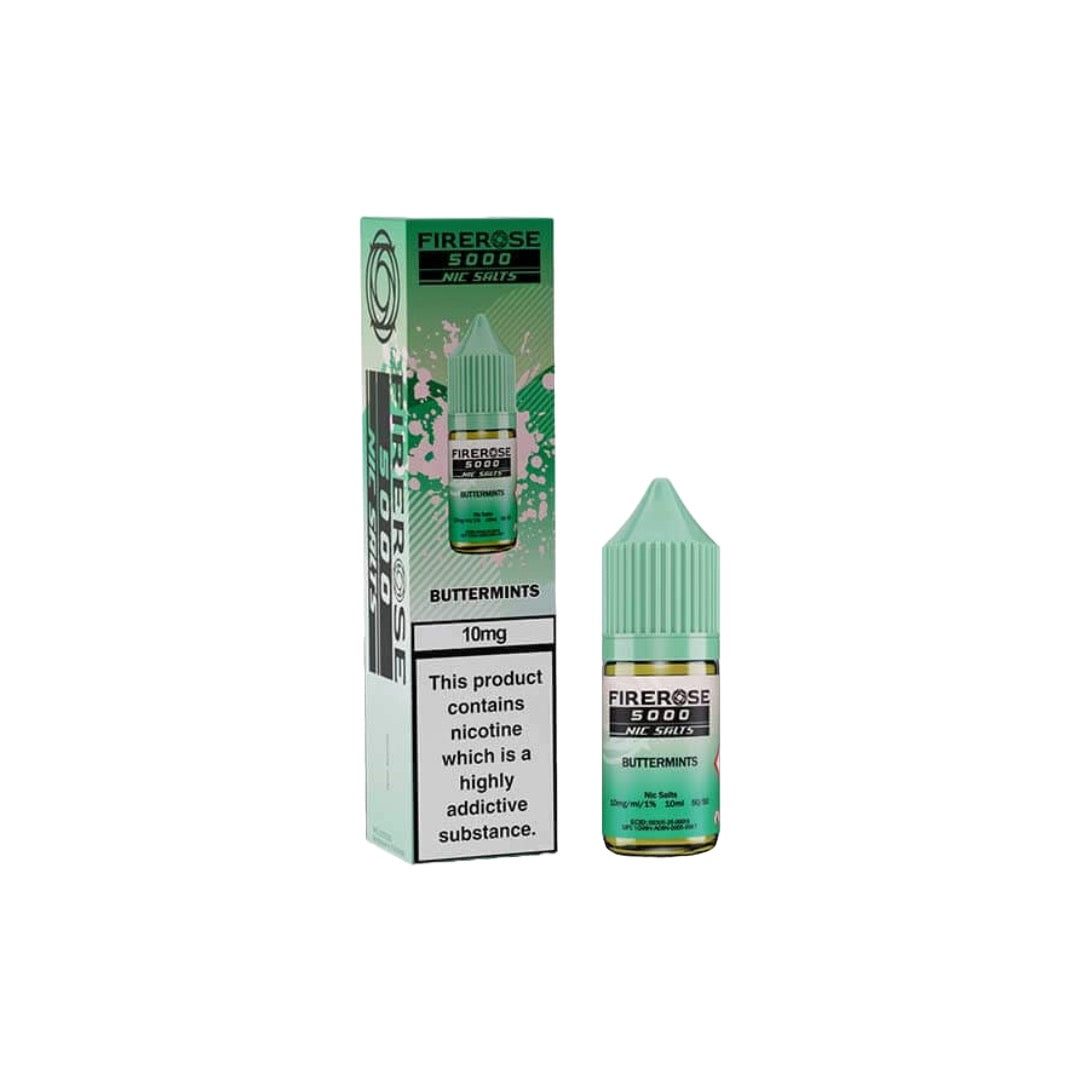 10mg Elux Firerose 5000 Nic salts 10ml (50VG/50PG)