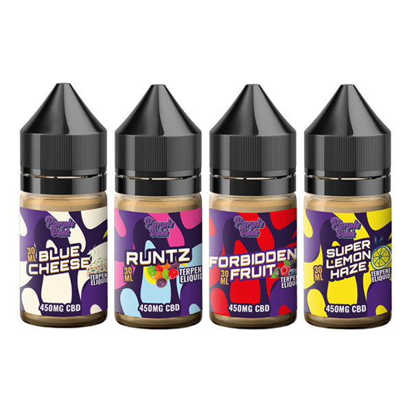 Purple Dank Terpene Infused 450mg Full Spectrum CBD E-liquid 30ml