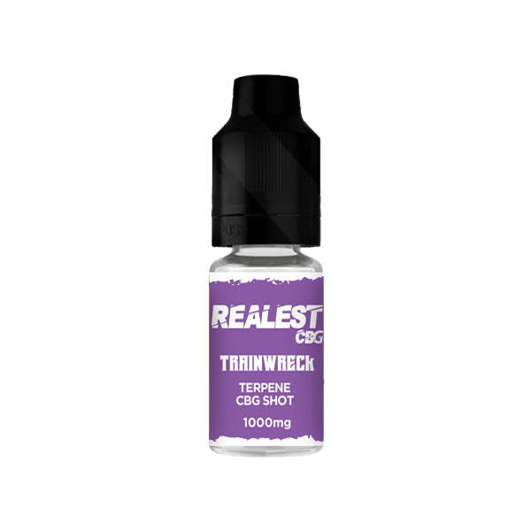 Realest CBD 1000mg Terpene Infused CBG Booster Shot 10ml