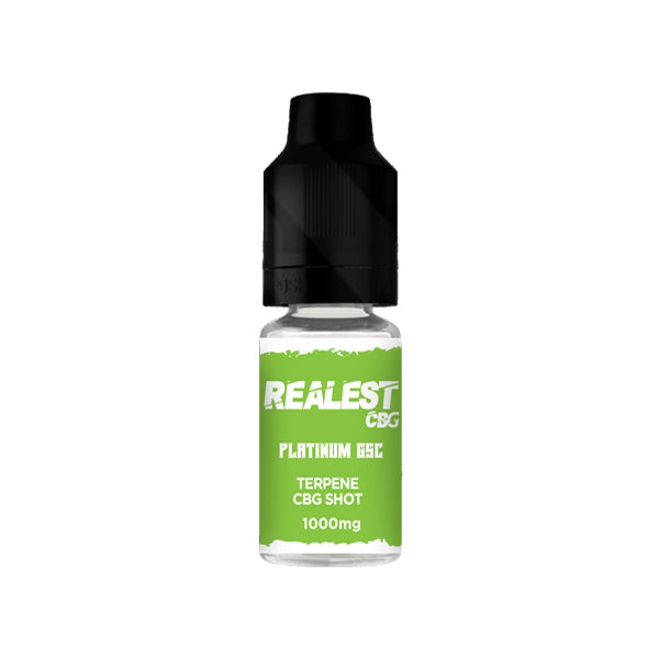 Realest CBD 1000mg Terpene Infused CBG Booster Shot 10ml