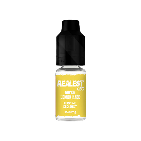 Realest CBD 1500mg Terpene Infused CBG Booster Shot 10ml