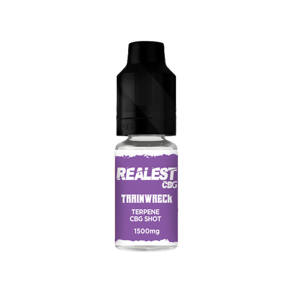 Realest CBD 1500mg Terpene Infused CBG Booster Shot 10ml