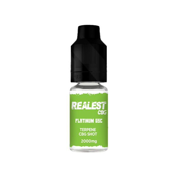 Realest CBD 2000mg Terpene Infused CBG Booster Shot 10ml