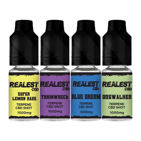 Realest CBD 1000mg Terpene Infused CBD Booster Shot 10ml