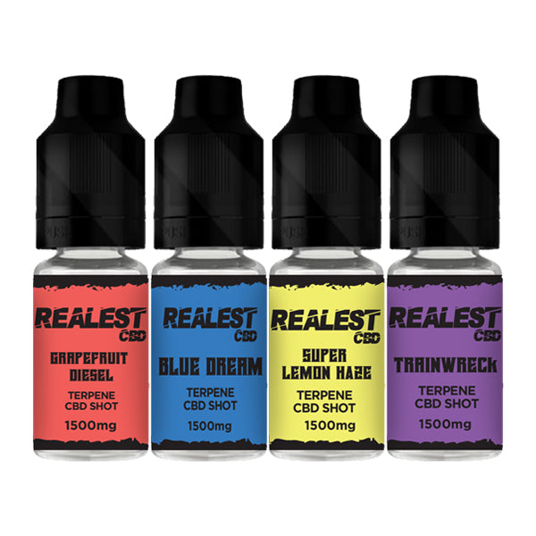 Realest CBD 1500mg Terpene Infused CBD Booster Shot 10ml