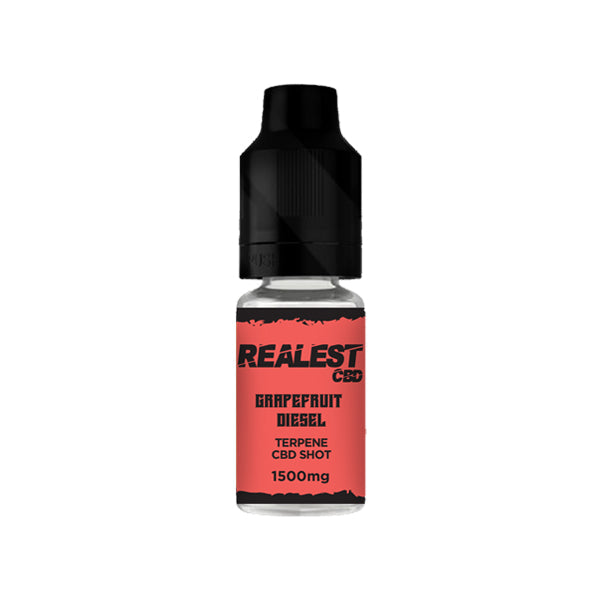 Realest CBD 1500mg Terpene Infused CBD Booster Shot 10ml