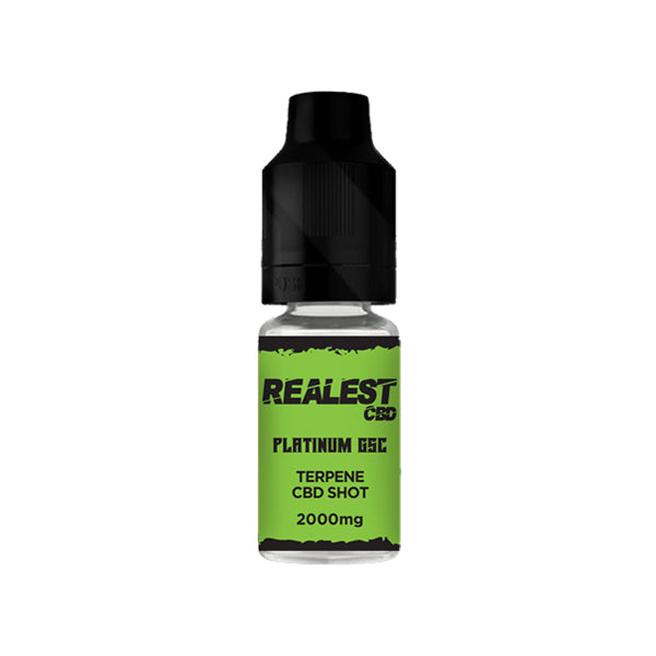 Realest CBD 2000mg Terpene Infused CBD Booster Shot 10ml