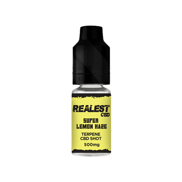 Realest CBD 500mg Terpene Infused CBD Booster Shot 10ml