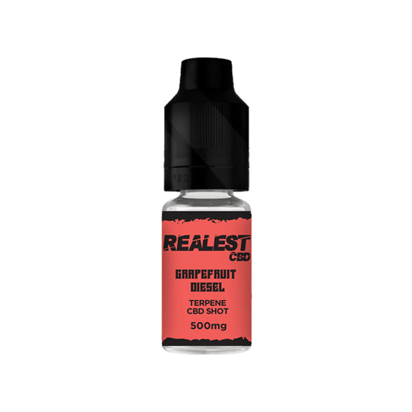 Realest CBD 500mg Terpene Infused CBD Booster Shot 10ml