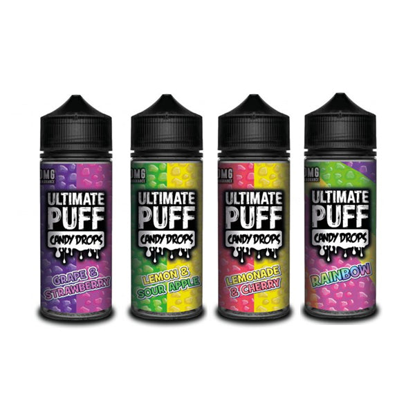 Ultimate Puff Candy Drops 0mg 100ml Shortfill (70VG/30PG)