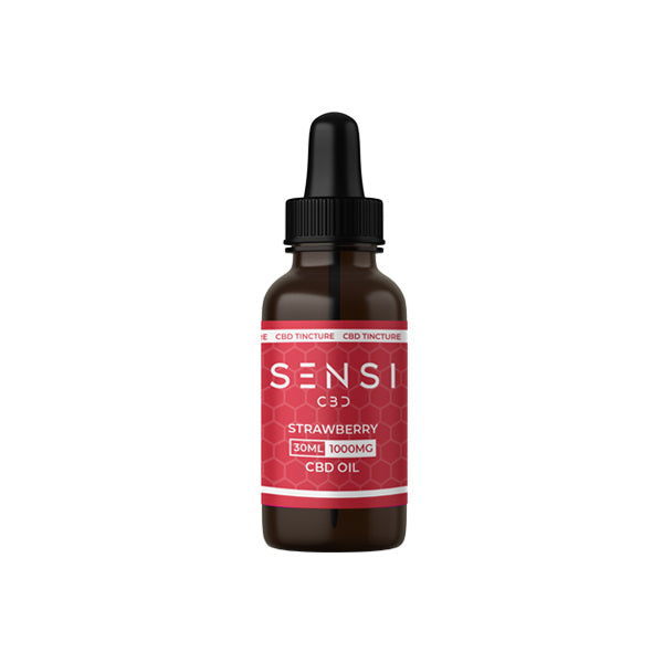 Sensi CBD 1000mg CBD Broad-Spectrum Tincture Oil 30ml