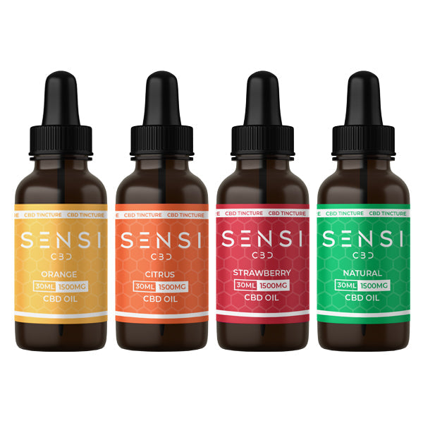 Sensi CBD 1500mg CBD Broad-Spectrum Tincture Oil 30ml