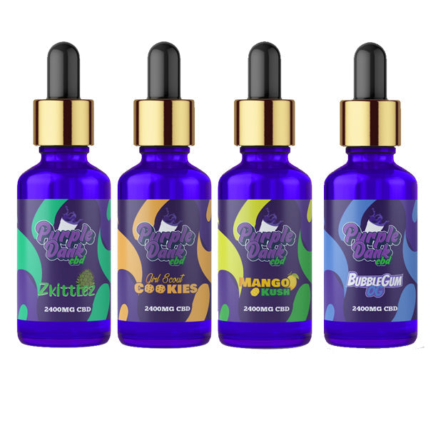 Purple Dank CBD 2400mg Terpene Flavoured Full-Spectrum CBD Oil 30ml