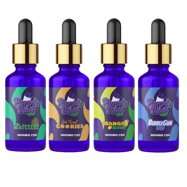 Purple Dank CBD 4800mg Terpene Flavoured Full-Spectrum CBD Oil 30ml