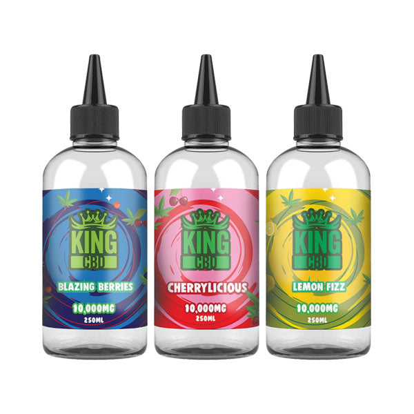 King CBD 10,000mg CBD E-liquid 250ml