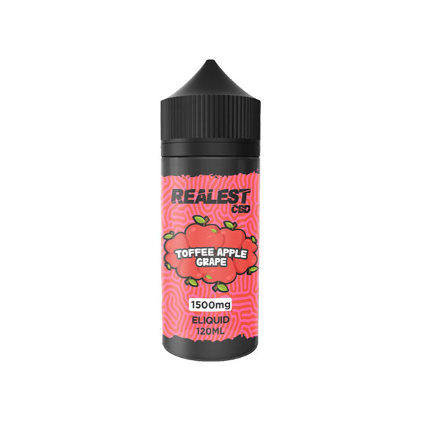 Realest CBD 1500mg Broad Spectrum CBD E-Liquid 120ml